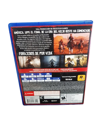 Videojuego Red Dead Redemption II para PlayStation 4