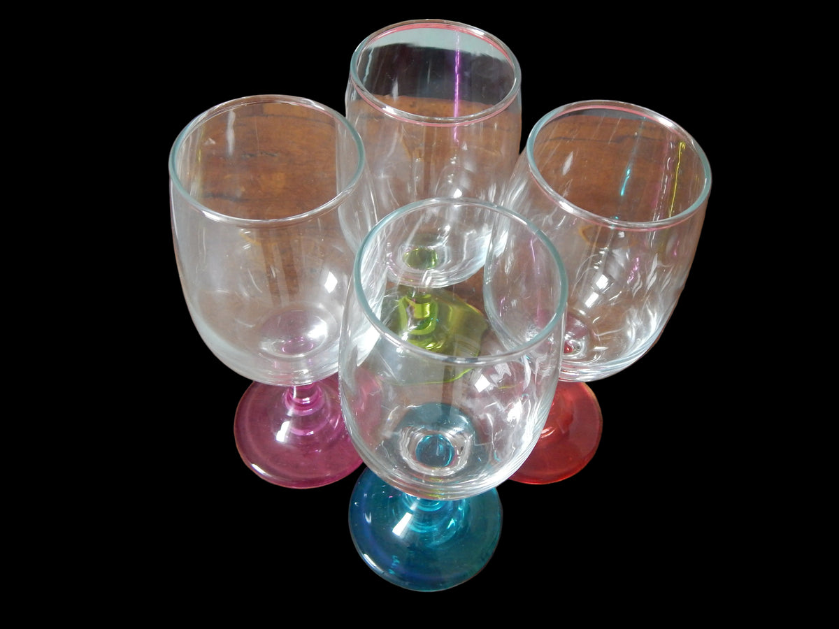 Conjunto de Cristalería: Copas para Bar - Licoreras con Base de Burbuja.
