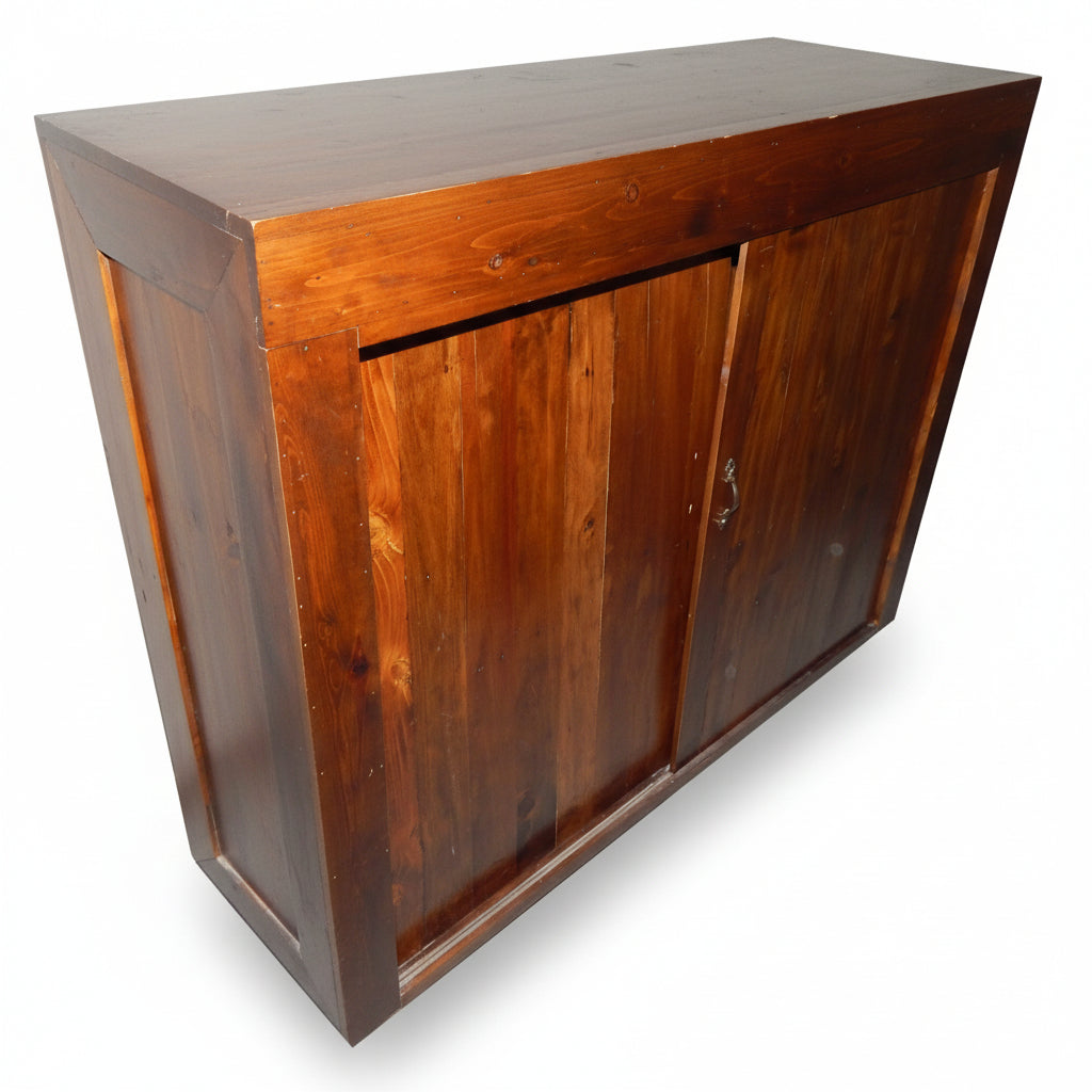 Mostrador Vitrina Rústico de Madera