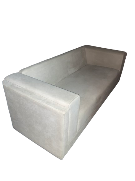 Sofá Beige Minimalista 3 Plazas