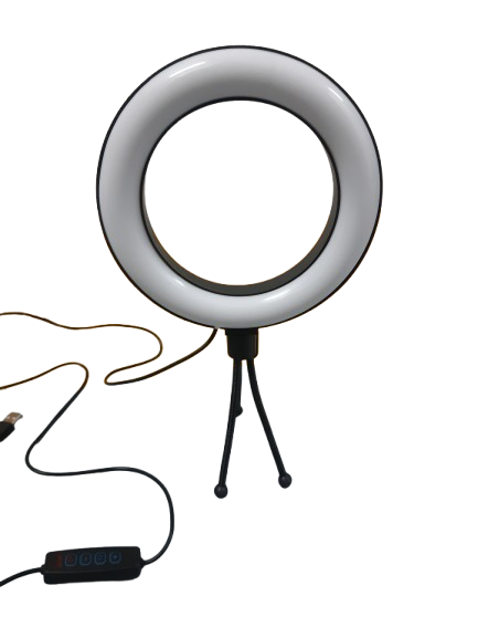 Aro de Luz LED con Trípode Flexible