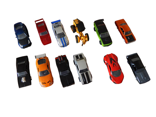 Lote de 12 Carros a Escala Coleccionables