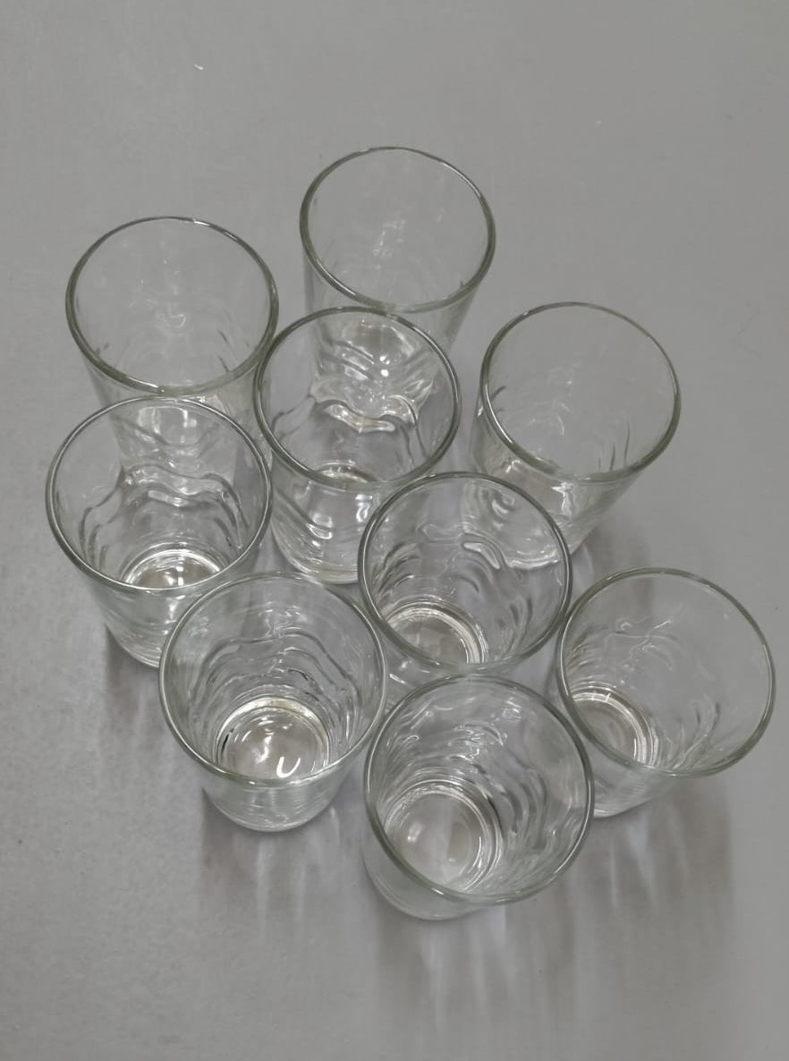 Juego de Vasos de Cristal