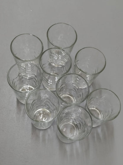 Juego de Vasos de Cristal