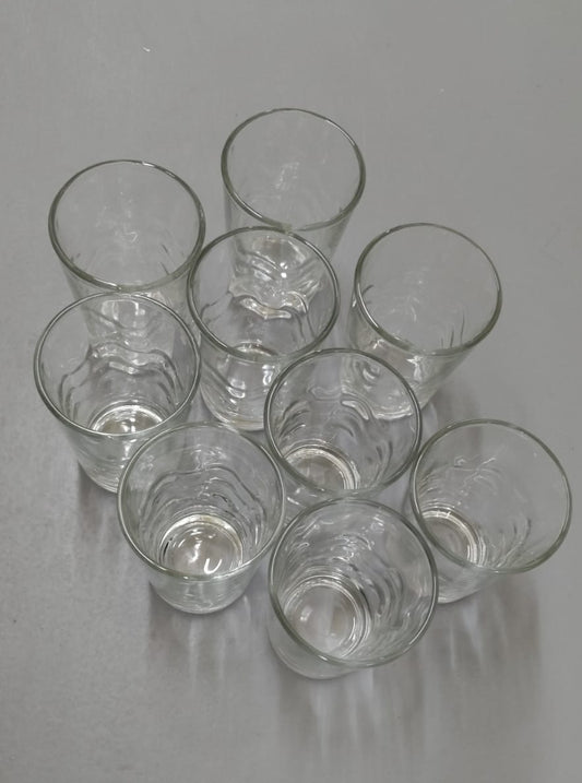 Juego de Vasos de Cristal