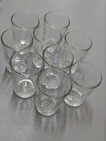 Juego de Vasos de Cristal