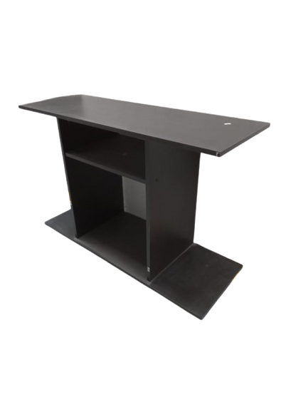 Mesa auxiliar en madera aglomerada color wengué