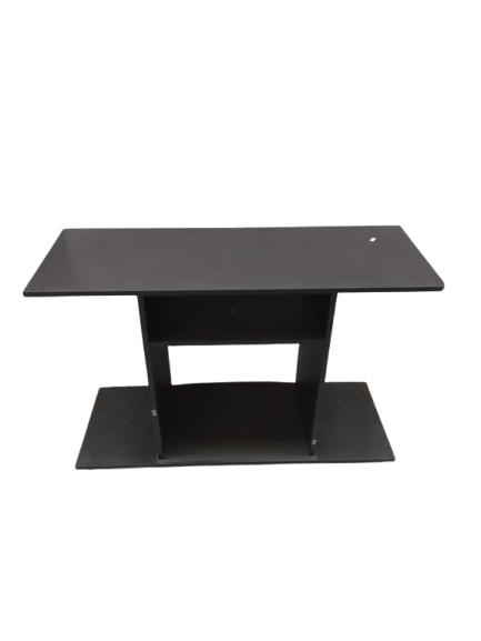 Mesa auxiliar en madera aglomerada color wengué