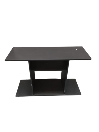 Mesa auxiliar en madera aglomerada color wengué