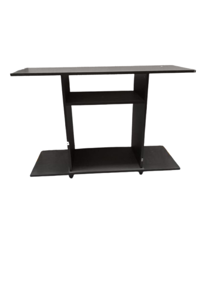 Mesa auxiliar en madera aglomerada color wengué