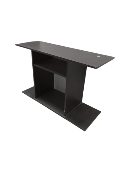 Mesa auxiliar en madera aglomerada color wengué