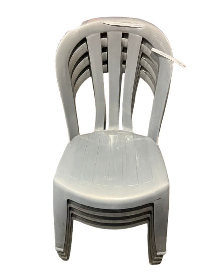 Juego de 4 sillas Rimax en plástico resistente