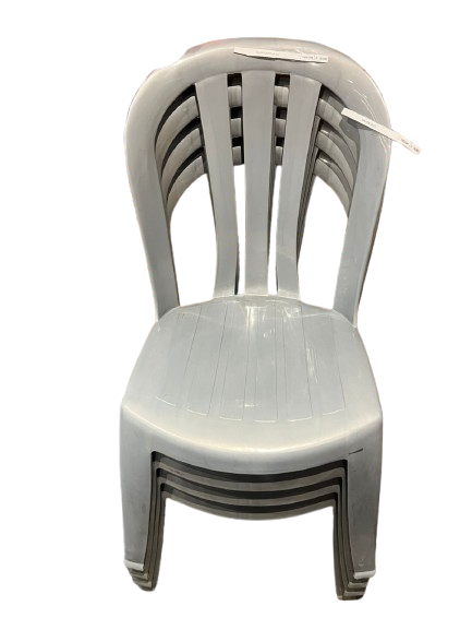 Juego de 4 sillas Rimax en plástico resistente