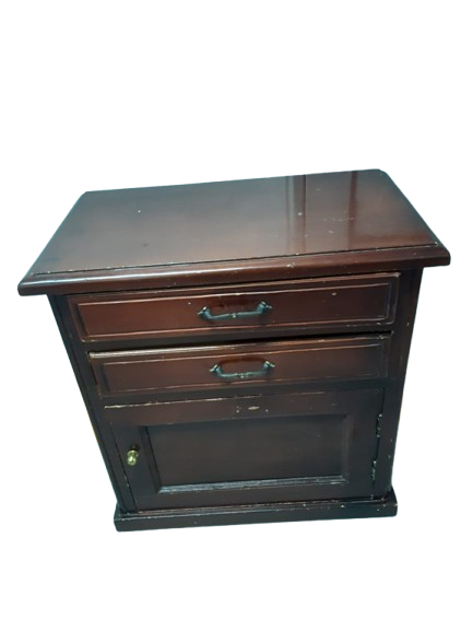 Mesa de noche en madera