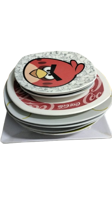 Platos para menaje de cocina