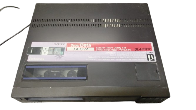 Reproductor de Video Sony Super Betamax