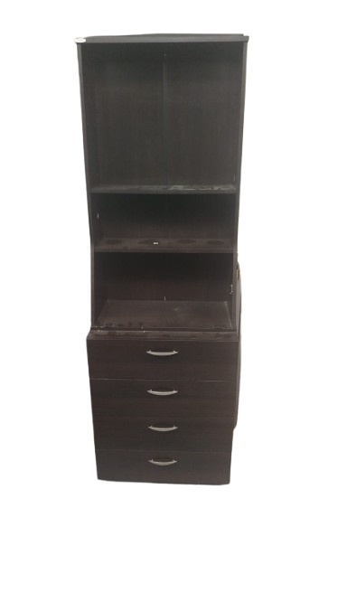 Mueble Organizador Multifuncional / Biblioteca con Cajonera – Marca INVAL
