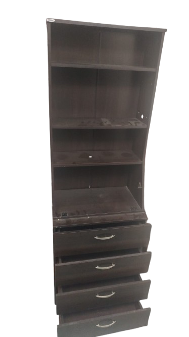 Mueble Organizador Multifuncional / Biblioteca con Cajonera – Marca INVAL